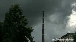 Time lapse video Baia Mare Romania heavy clouds 2 [upl. by Willdon]