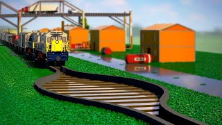 Top 10 Realistic TRAIN ACCIDENTS  Teardown 10 [upl. by Audrey]