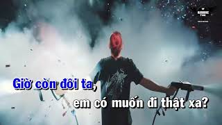 Karaoke Một Đêm Say X Remix  Thịnh Suy l Beat Chuẩn TNK [upl. by Lotta]