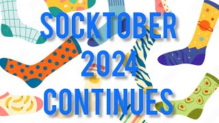 SOCKTOBER 2024 CONTINUES [upl. by Aniehs]