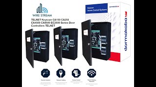 TELNET Keyscan CA150 CA250 CA4500 CA8500 EC2500 Series Door Controllers Keyscan TELNET [upl. by Trab518]