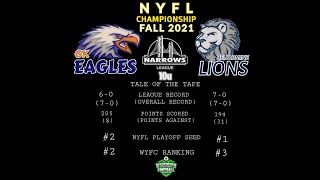 GK Eagles vs Bellarmine Lions NYFL10u CHAMPIONSHIP [upl. by Einehpets]