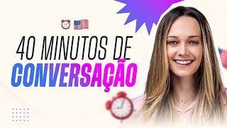 CONVERSAÇÃO EM INGLÊS INICIANTE  Teacher Louisy [upl. by Publius826]