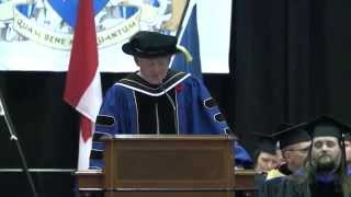 MRU President David Docherty at Fall Convocation 2014 [upl. by Dleifniw]