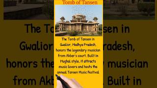 The Tomb of Tansen A Tribute to India’s Musical Legend 🎶✨ Shorts [upl. by Steven]