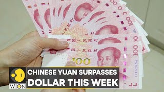 Chinese Yuan surpasses dollar becomes most traded foreign currency on the Moscow Exchange  WION [upl. by Urd]