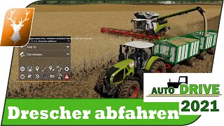 🚜 Auto Drive Drescher abfahren  Schritt für Schritt zum AutoDrive 2021 Profi [upl. by Vashti375]