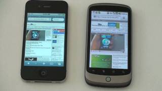 iPhone 4 Vs Nexus One [upl. by Maiocco293]