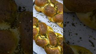 Za’atar Challah Bread 🙌🏻 shorts challahbread zaatar [upl. by Akihsat]