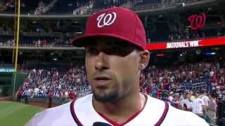 Ian Desmond talks about his home run and the pitchers performances [upl. by Eineeuq]