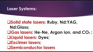 Laser Systems [upl. by Eenttirb604]