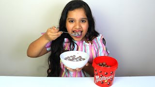 شفا شكولاتة مالتيزر Shfa Maltesers Mukbang [upl. by Rozek]