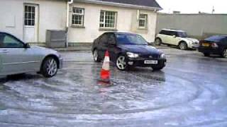 buncrana lexus is200 drifting [upl. by Lerrehs162]