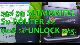 ZLT S10 Router Unlock For Any sim Dialog Hutch Airtel Mobitel working Sinala [upl. by Yul668]