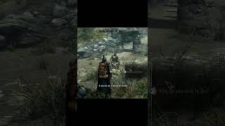 A good and quick death Skyrim Random Moment 158 skyrimmemes gaming skyrimmeme skyrim funny [upl. by Hinkel266]