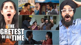 The Greatest Of All Time Gandhi Vs Jeevan Pre Climax Scene REACTION  Thalapathy Vijay [upl. by Press]