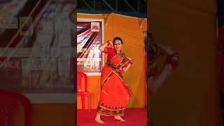 Pindare Polasher Bon  Ankita Bhattacharyya  folk dance by Lily Sarkar [upl. by Dupaix]