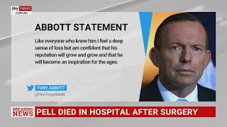 Tony Abbott pays tribute to Cardinal George Pell [upl. by Alysia282]