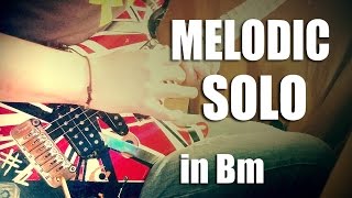 Melodic guitar solo in Bm [upl. by Lierbag]