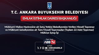 EMLAK İSTİMLAK DAİRESİ BAŞKANLIĞITamHisseli TaşınmazlarToplam 22 Adet TaşınmazMülkiye Satışı İşi [upl. by Neleh]