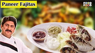 Sizzling Paneer Fajitas for Meatless Mondays  Paneer Fajitas  FoodFood Recipe [upl. by Lorenz156]