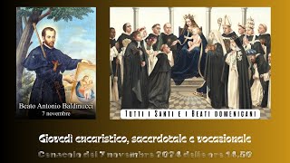 🙏 Beato Antonio Baldinucci SJ amp Festa di Tutti i Santi dellOrdine domenicano [upl. by Dennie]