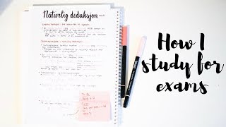 How I Study for Exams  planning revision dealing with stress  studyandorganize [upl. by Akinwahs]