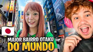 Como é o maior BAIRRO OTAKU do mundo no Japão  React Prizza [upl. by Ynattyrb]