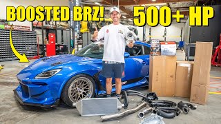 ADDING A BIG TURBO TO MY BRZ [upl. by Henni366]