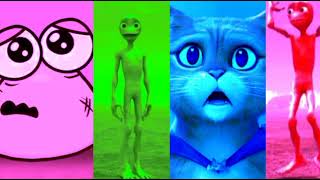 Puss in Boots The Last Wish  Coffin Dance Song COVER baby carton alien dance [upl. by Akered880]