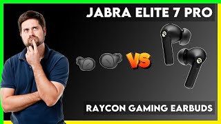 Jabra Elite 7 Pro vs Raycon Gaming Earbuds Comparison [upl. by Konstantin]