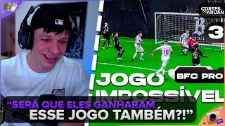 ARUAN REAGE BANHEIRISTAS FC PRO O JOGO IMPOSSÍVEL EP3 BANHEIRISTAS  Cortes do Aruan [upl. by Neelra]