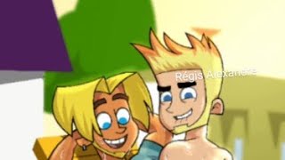 Gay couple cartoon johnny test amp gil nexdor fan art [upl. by Cadal]