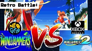 Windjammers Neo Geo VS Windjammers 2 Xbox Series X [upl. by Ardnic560]