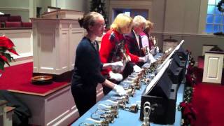 HARP Handbell Quartet  Infant Holy Infant Lowly [upl. by Nnylarat898]