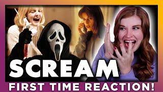 SCREAM 1996  MOVIE REACTION  FIRST TIME WATCHING [upl. by Ylahtan547]