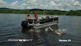 Princecraft  Vectra 21 2020 Ponton  Pontoon [upl. by Roseanna]