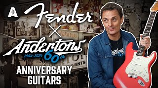 Fender Andertons 60th Anniversary Limited Edition Guitars [upl. by Morry]