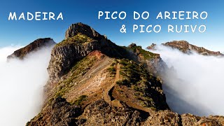 Madeira  Pico do Arieiro amp Pico Ruivo  Wandern über den Wolken [upl. by Wein]