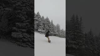 Killington VT snowboarding killington gnarly fall [upl. by Nertie712]