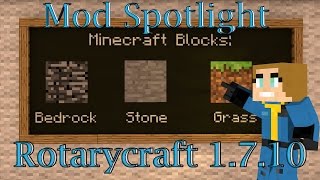 RotaryCraft 1710 Mod Spotlight Ita 01 [upl. by Castillo]