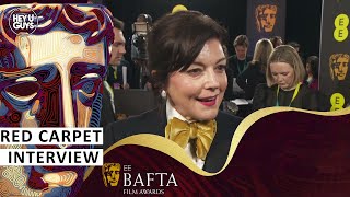 Jane Millichip  BAFTA 2024 Red Carpet Interview [upl. by Latterll]