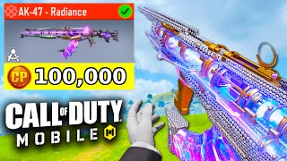 FIRST TIME using MAXED MYTHIC AK47 in COD MOBILE 🤯 [upl. by Ynottirb]