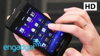 BlackBerry Z10 review  Engadget [upl. by Eem]