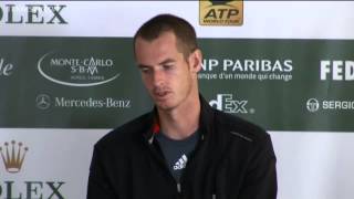 MonteCarlo 2012  Tuesday Interview Murray [upl. by Hilde]