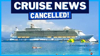 CRUISE NEWS Cruise Ship Outbreak Royal Caribbean Cancels Tours NCL Urges amp MSC Departure Changes [upl. by Maze763]