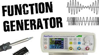 Electronics Basics FunctionArbitrary Waveform amp Signal Generator FY6600 REVIEW [upl. by Reidar730]