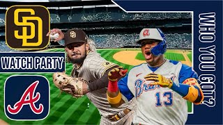 San Diego Padres vs Atlanta Braves  Live Play by Play amp Reaction Stream  MLB 2024 Game 41 [upl. by Sucy689]