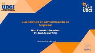 Sesión Informativa Administración UDCI 2024 [upl. by Jagir429]