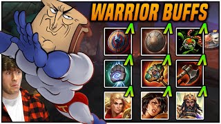 HUGE WARRIOR BUFF PATCH ARE THEY BACK  Gilgamesh Solo [upl. by Nahpets]